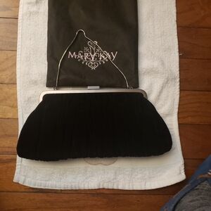 Mary Kay 2007 Elegant Black VELVET Evening Clutch A FUND RAISER MARY KAY FOUNDAT